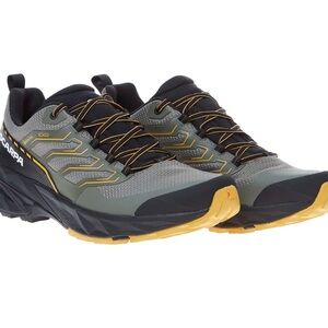 Rush Gore-Tex 2 Hiking/Walking Shoes Trail Shoes in Black and Yellow SZ 12.